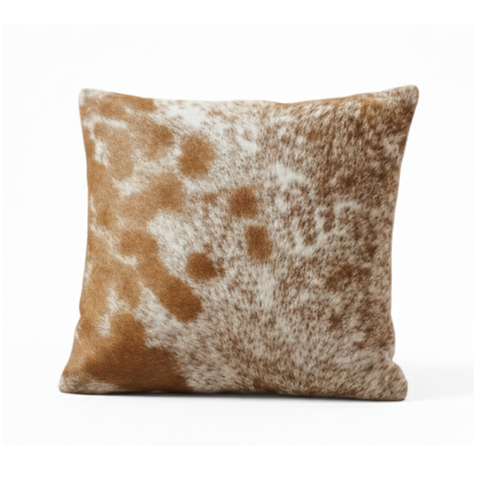 African Animal Hide Cushion - 43cm x 43cm (Nguni) 2